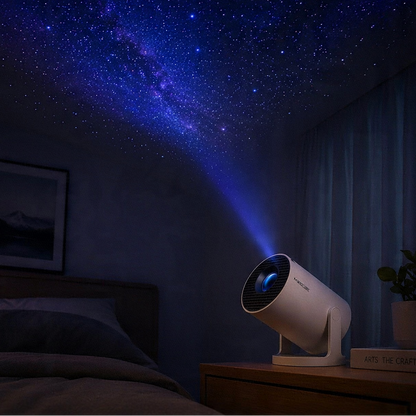 "Mini Projecteur Portable HY300 Pro — Cinéma maison en qualité 8K" 🔥