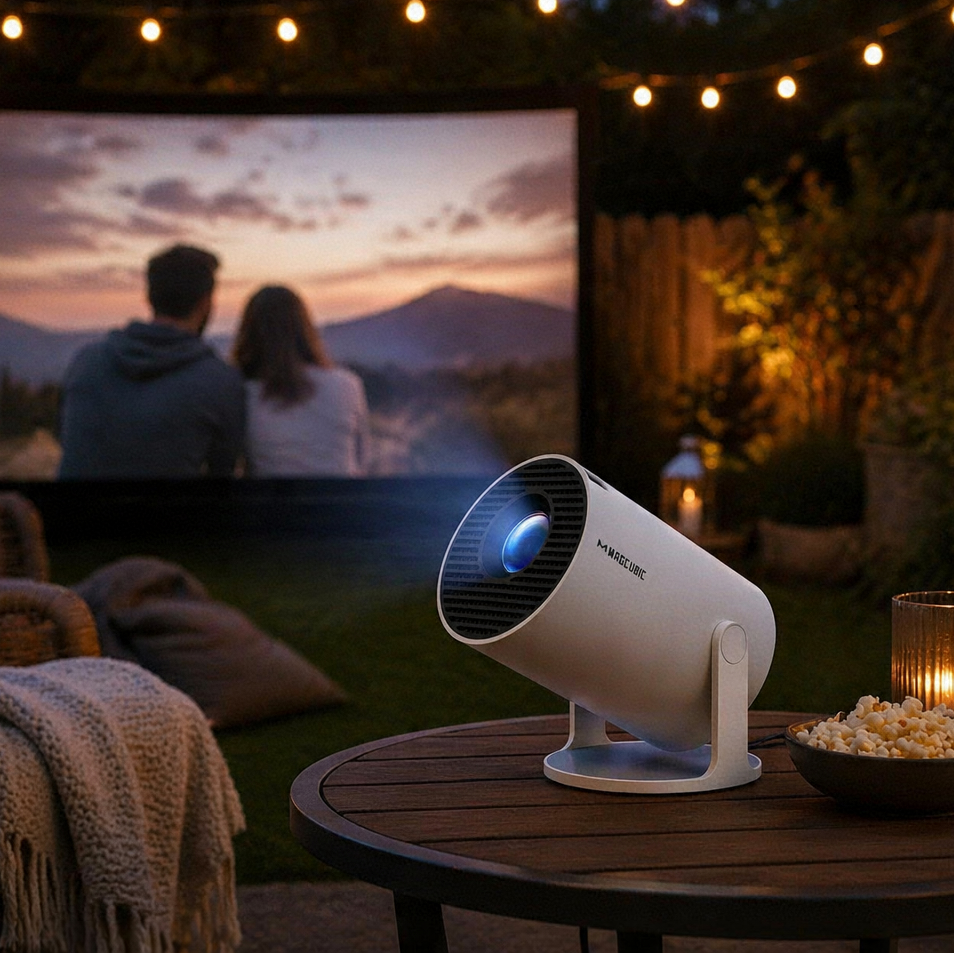 "Mini Projecteur Portable HY300 Pro — Cinéma maison en qualité 8K" 🔥